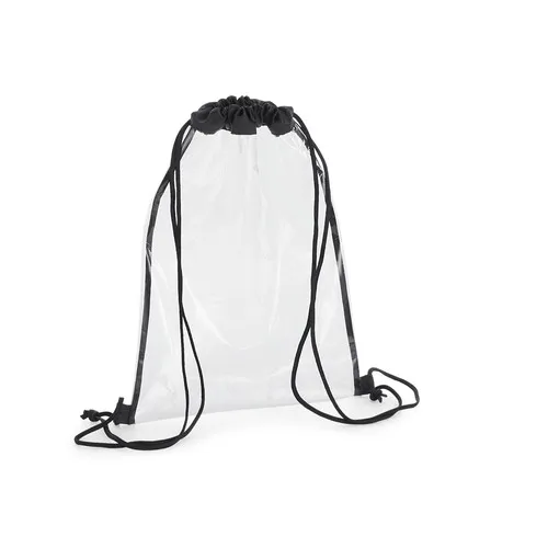 Sac à Dos Transparent à Cordon Personnalisable - Gymsac Imperméable