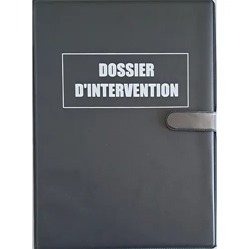 Porte Bloc-Notes Personnalisable avec Mécanique - Fabrication Française