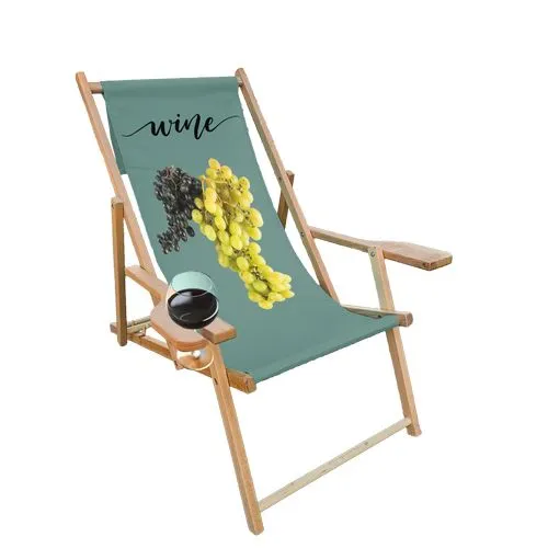 Transat publicitaire personnalisé avec porte-verre intégré