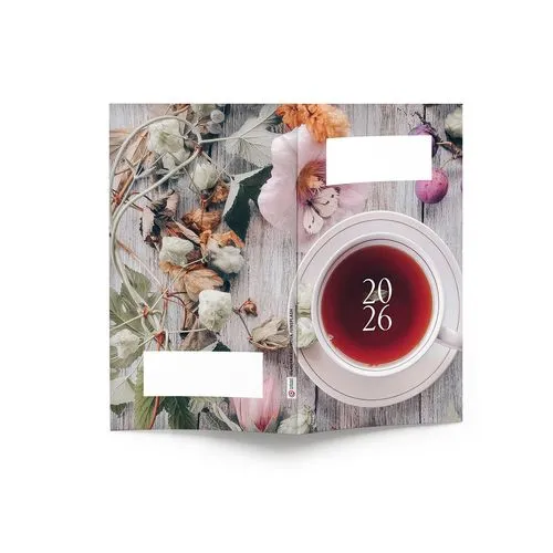 AGENDA ECO POCHE 2026 - THEME PHARMA-1 - 95 x 165 mm - QUINZAINIER 64 PAGES - COUVERTURE 380g QUADRI PAGES 1 ET 4 - PELLICULAGE BRILLANT RECTO - PIQURE 2 POINTS METAL