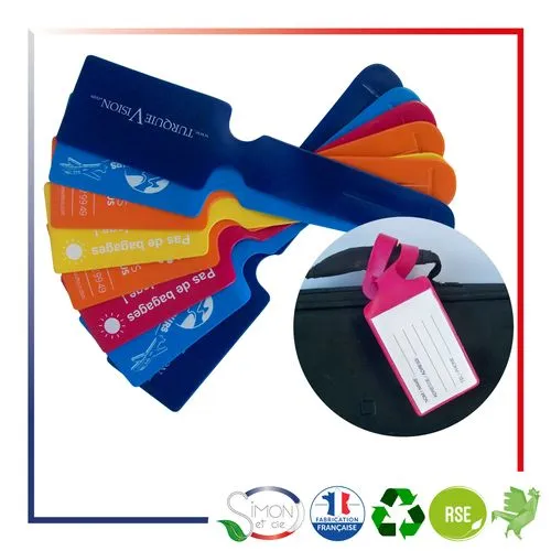 Étiquette Bagage Éco-Responsable Personnalisable - Fabrication Française