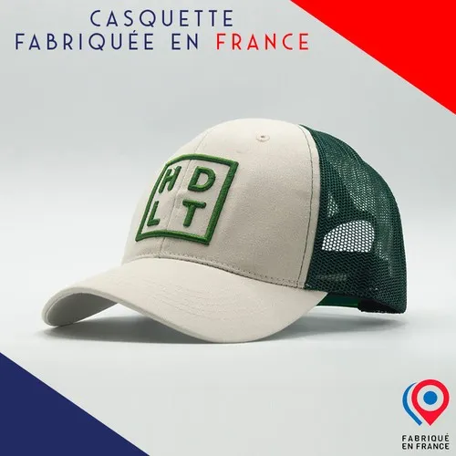Casquette Trucker Filet Personnalisable - Fabrication Française