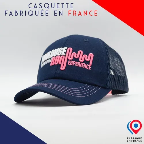 Casquette Trucker Filet Personnalisable - Fabrication Française
