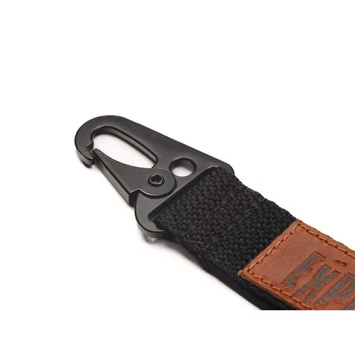 Porte-clés en Cuir Saddle avec Mousqueton - Personnalisable