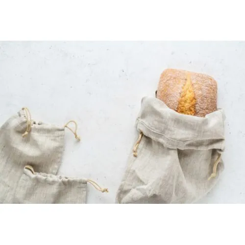 Corbeille à pain en coton personnalisable par sérigraphie