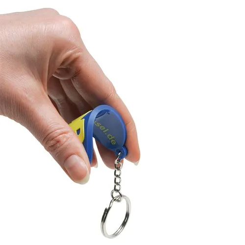 Porte-clés PVC Soft Personnalisable - Forme et Couleurs sur Mesure