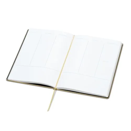 Carnet de notes premium couverture rigide effet suédé VERONA