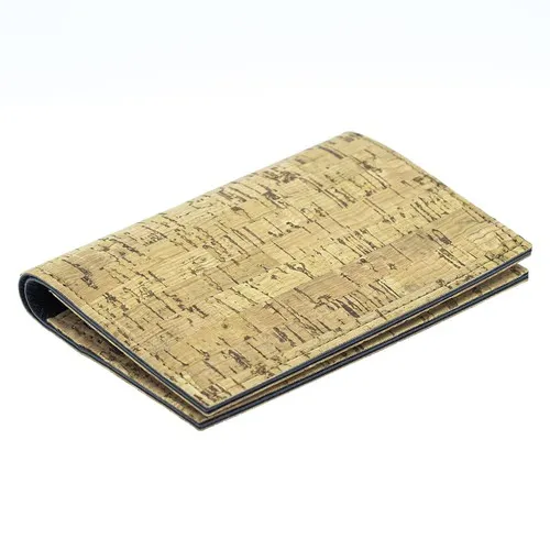 PORTEFEUILLE VERTICAL EN CUIR VERITABLE NOIR - MADE IN EUROPE