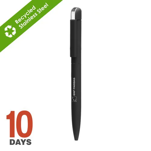 Folk, stylo à bille en métal twist BLACK STOCK