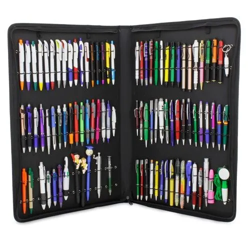 PRÉSENTOIR POUR STYLOS AVEC ÉLASTIQUE AJUSTABLE