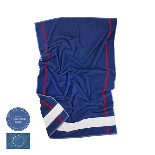 Serviette de plage éco-responsable 500g personnalisable