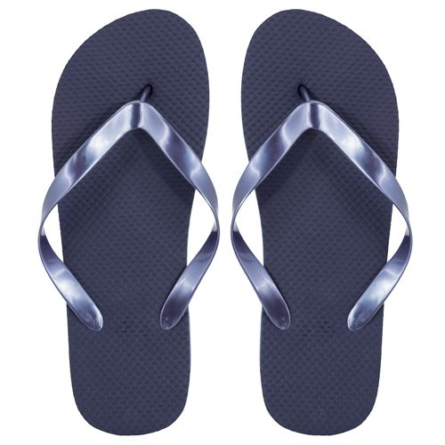 Tongs Homme Bleu Marine Personnalisables - Lot de 12 Paires Assorties