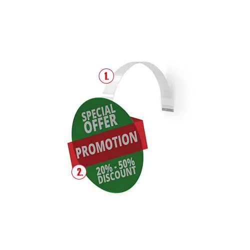 Stop-rayons & Wobblers PLV - Signalétique dynamique pour points de vente