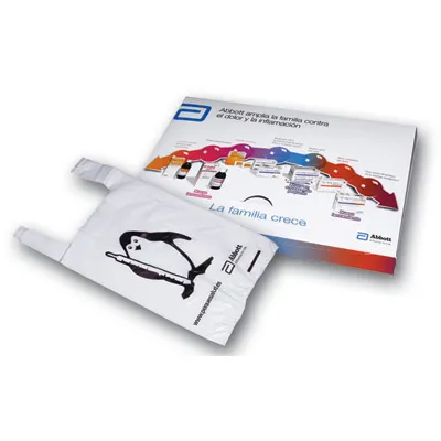 Boîtes de 50 Sachets Publicitaires Personnalisés en Sérigraphie