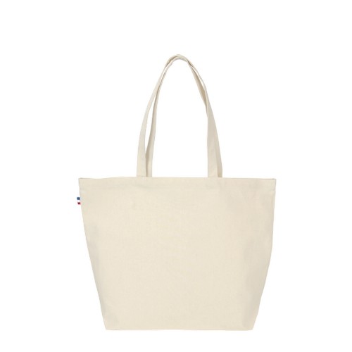 Sac de Plage Coton Bio GOTS 50x38x14cm - Confection Française