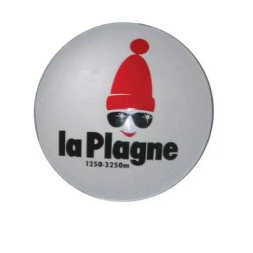 Magnet Verre Personnalisé Rond et Cœur - Impression Incluse