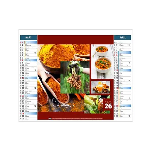 2EN1 - BOUQUET 2026 - SMALL 330 x 470 mm - MARQUAGE 1 COULEUR