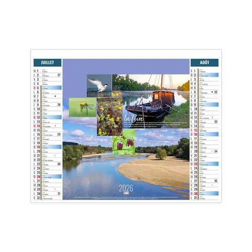 2EN1 - DEBIT 2026 - SMALL 330 x 470 mm - MARQUAGE 1 COULEUR