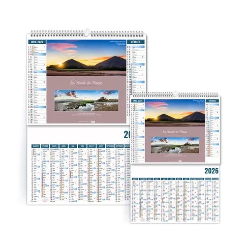 2EN1 - ECHAPPEES 2026 - SMALL 330 x 470 mm - MARQUAGE 1 COULEUR