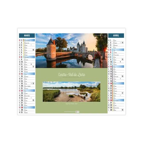 2EN1 - ECHAPPEES 2026 - SMALL 330 x 470 mm - MARQUAGE 1 COULEUR