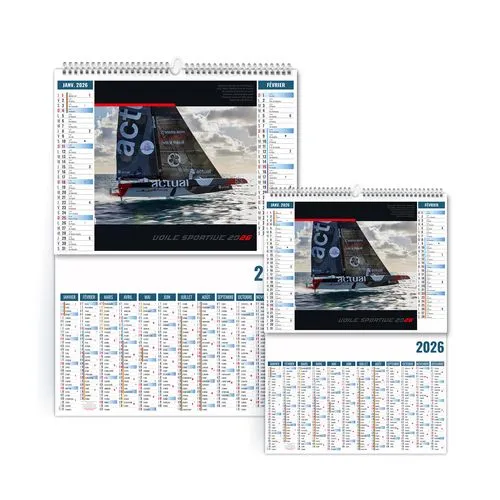 2EN1 - MARIN 2026 - XXL 474 x 700 mm - MARQUAGE 1 COULEUR