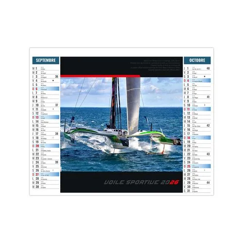 2EN1 - MARIN 2026 - XXL 474 x 700 mm - MARQUAGE 1 COULEUR