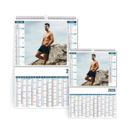 2EN1 - SENSUALITE 2026 - SMALL 330 x 470 mm - MARQUAGE 1 COULEUR