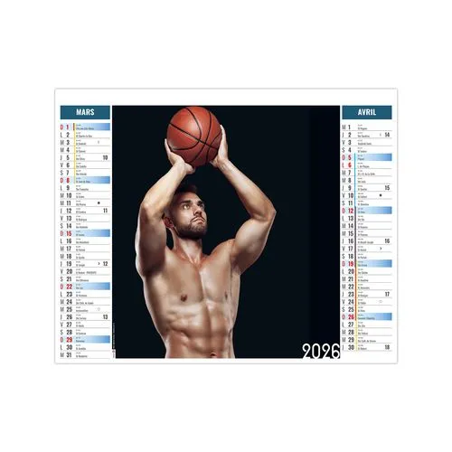 2EN1 - SENSUALITE 2026 - SMALL 330 x 470 mm - MARQUAGE 1 COULEUR