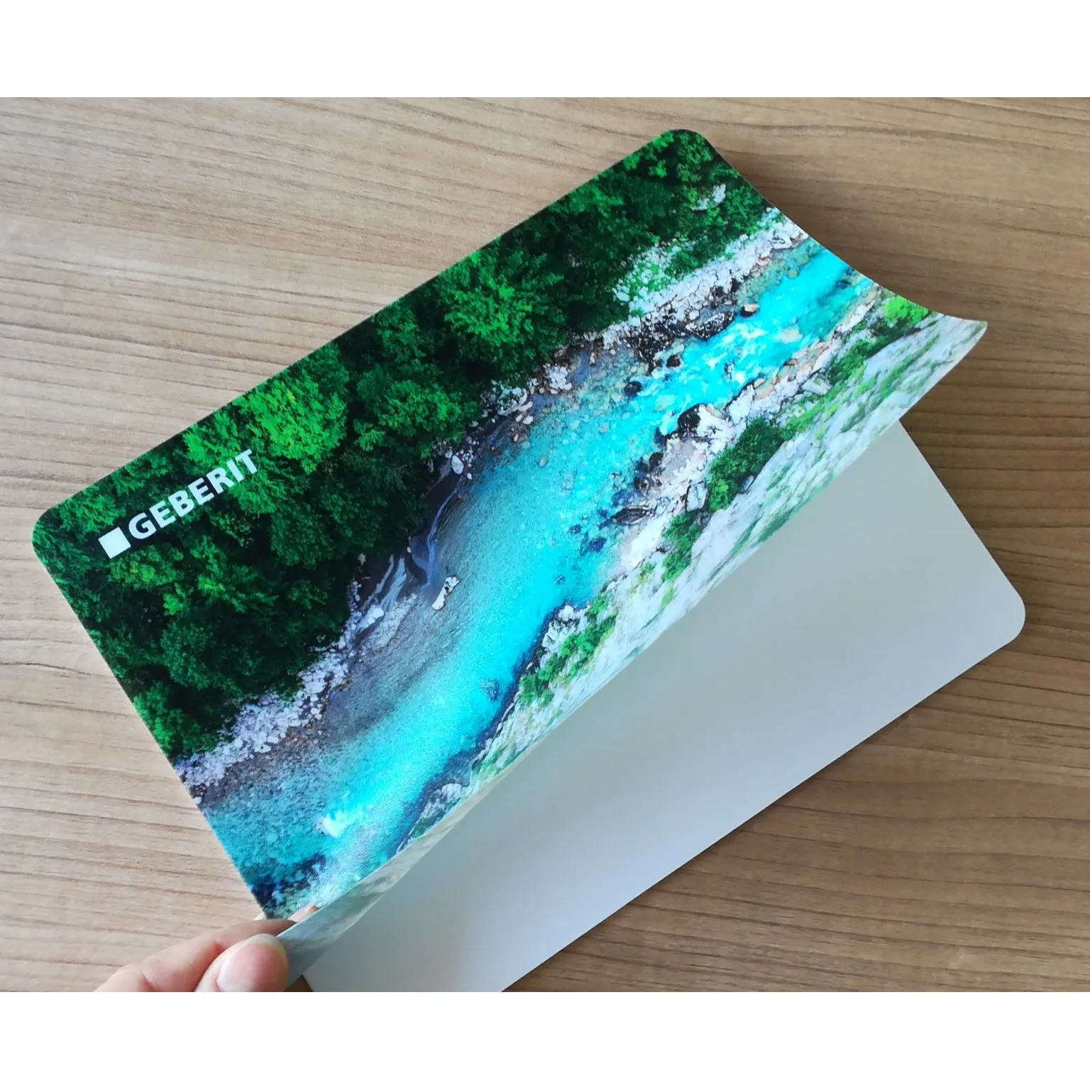 2en1 - Tapis de souris et calendrier avec 12 pages détachables