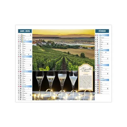 2EN1 - TERROIR 2026 - SMALL 330 x 470 mm - MARQUAGE 1 COULEUR