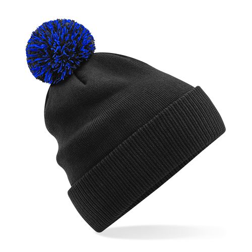 Bonnet Pompon Personnalisable Snowstar® - Double Style