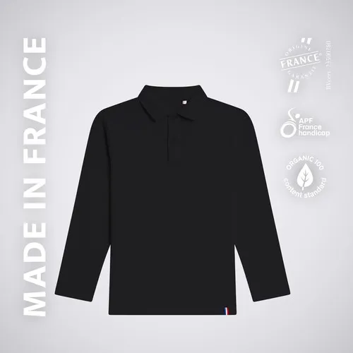 Polo Jersey Femme en Coton Bio Personnalisable - 240g/m²