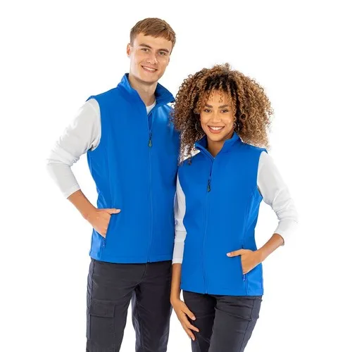 Gilet en softshell recyclé 2 couches imprimable Femme