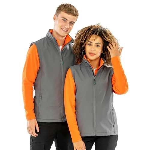 Gilet en softshell recyclé 2 couches imprimable Femme