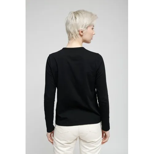 Henley Femme Manches Longues Bio - Personnalisable par Sérigraphie