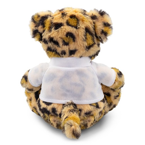 Peluche Panthère avec T-shirt Personnalisable - Cadeau Publicitaire
