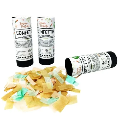 3 canons 11 cm mix JOURNEE PARFAITE PAPIER DE SOIE