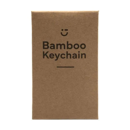 Bamboo Key Rectangle porte-clés