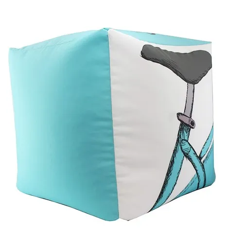 Pouf RPET Personnalisable 6 Faces - Éco-responsable et Sur-Mesure