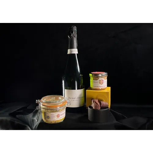 Coffret Gastronomique Sud Personnalisable - Vin Blanc & Terrines
