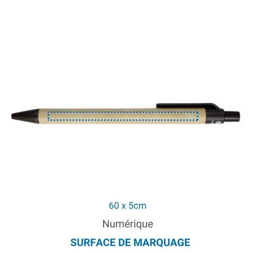 Stylo à bille Coffee Paper - Noir