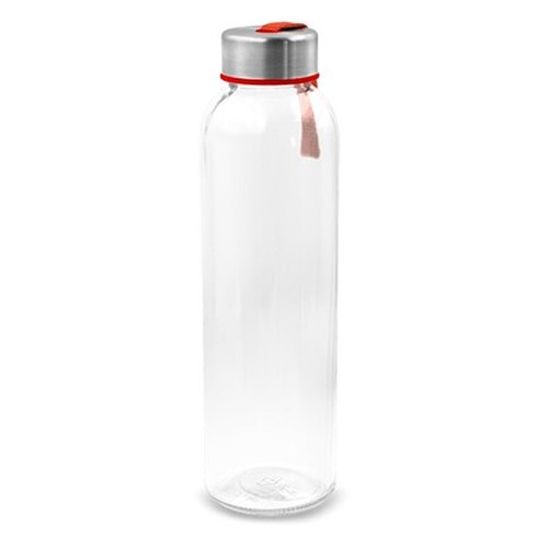 Bouteille en verre 500 ml avec poignée et bouchon - Personnalisable