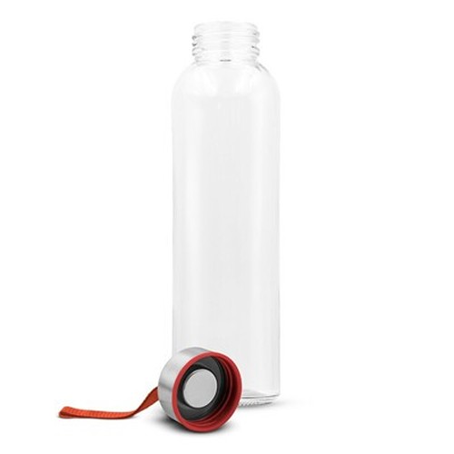 Bouteille en verre 500 ml avec poignée et bouchon - Personnalisable