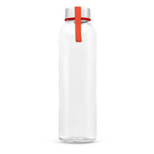 Bouteille en verre 500 ml avec poignée et bouchon - Personnalisable