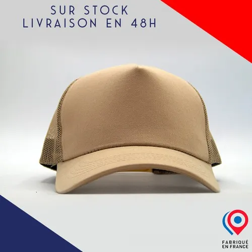 Casquette Trucker Filet Personnalisable - Stock France