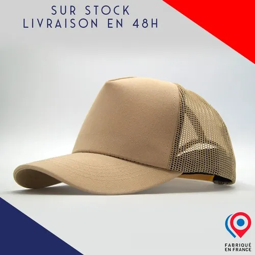 Casquette Trucker Filet Personnalisable - Stock France