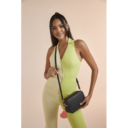 Sac à Bandoulière Personnalisable en Simili Cuir Saffiano