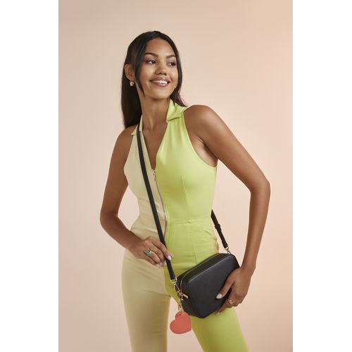 Sac à Bandoulière Personnalisable en Simili Cuir Saffiano