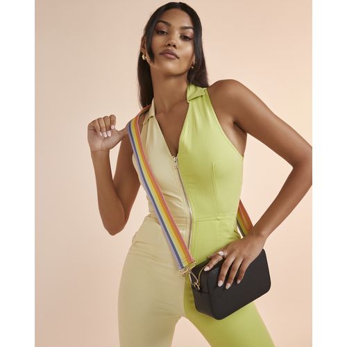 Sac à Bandoulière Personnalisable en Simili Cuir Saffiano