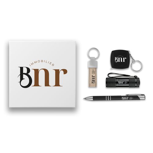 Coffret Cadeau d'Entreprise Personnalisable Welcome Home - 4 Objets